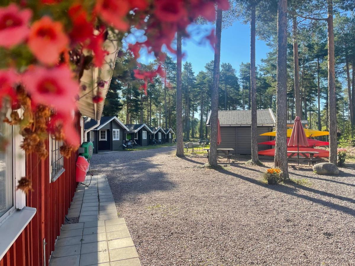 Hostel Hudiksvall Malnbaden Camping Esterno foto