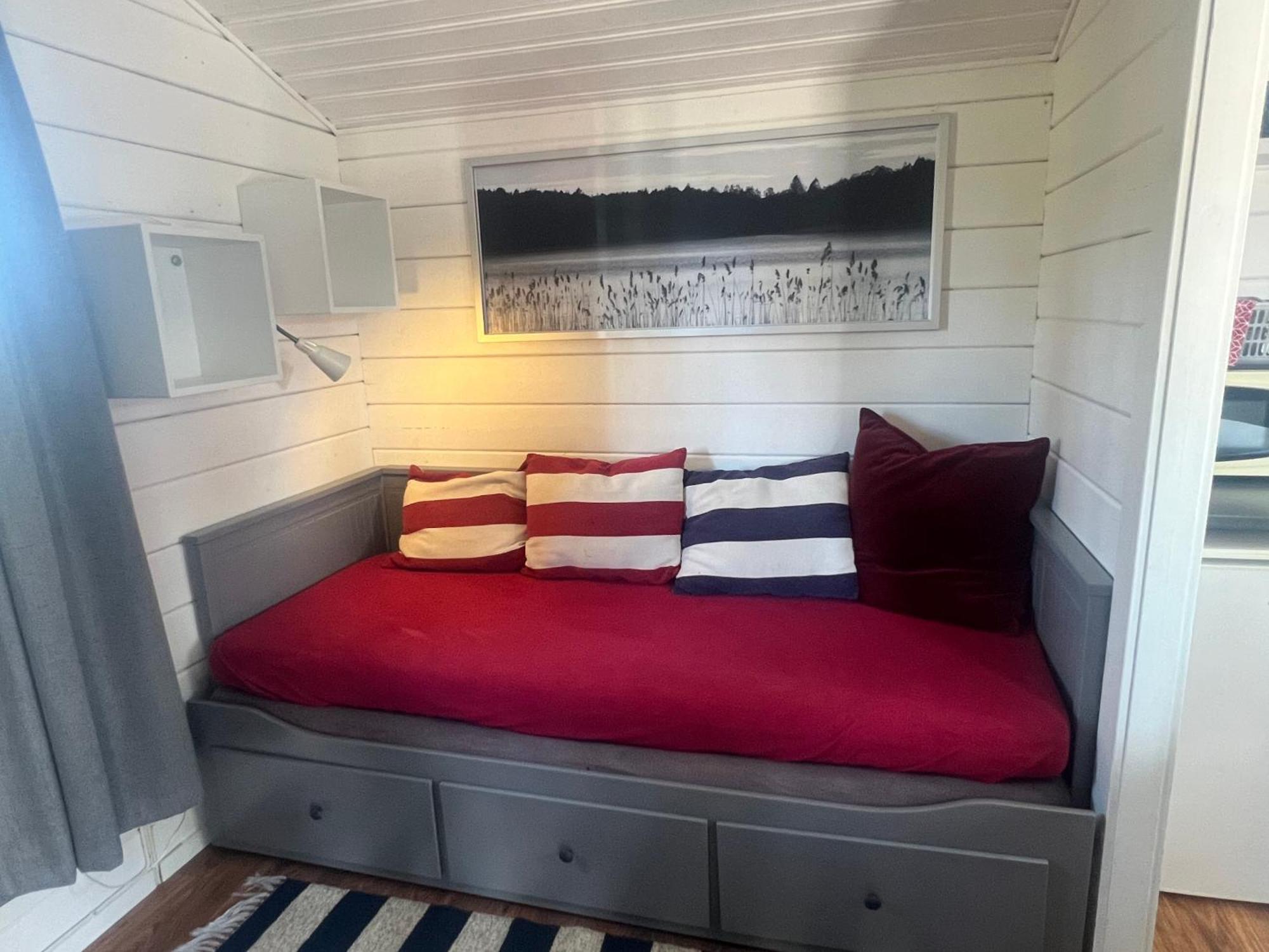 Hostel Hudiksvall Malnbaden Camping Esterno foto
