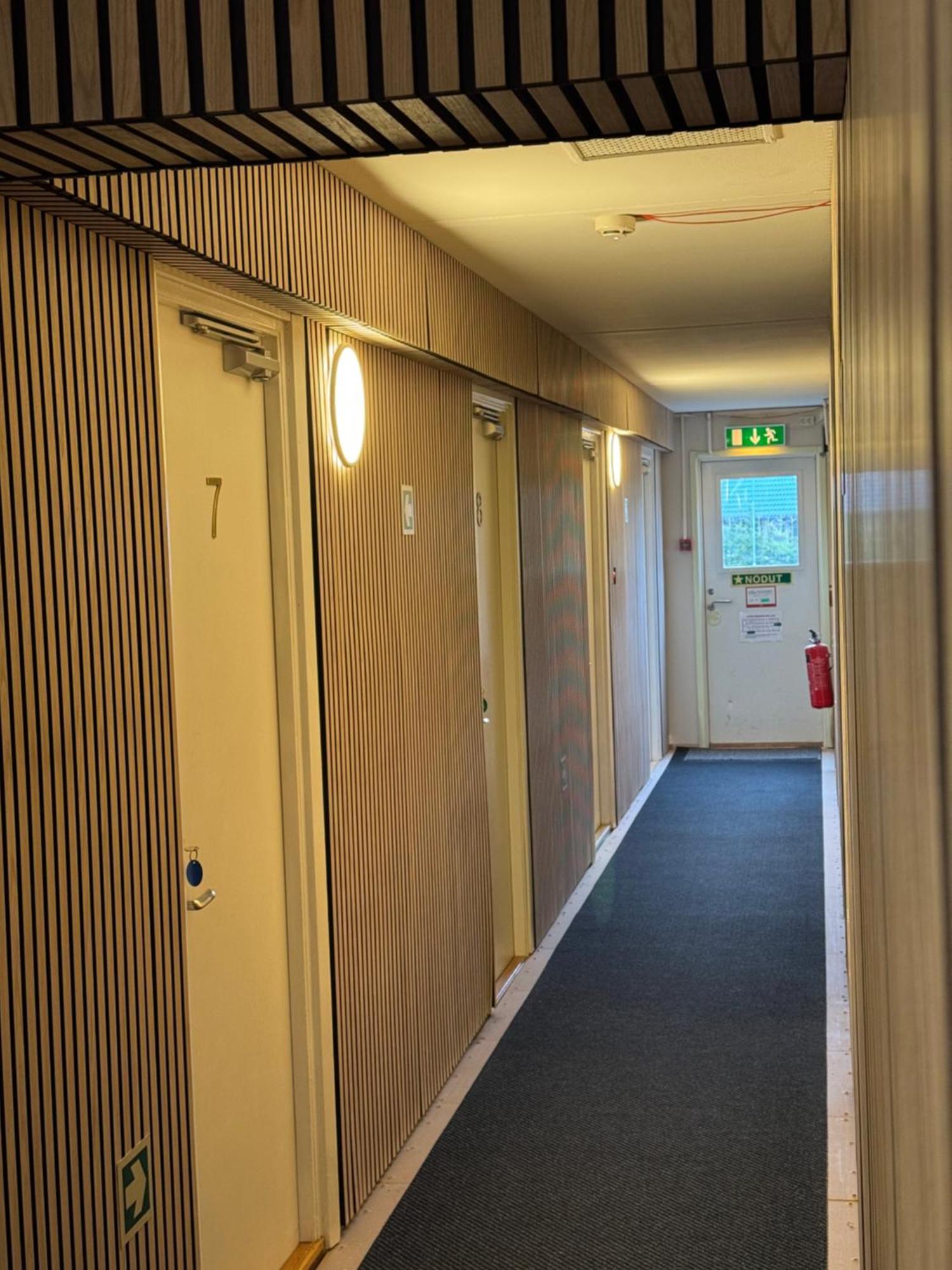 Hostel Hudiksvall Malnbaden Camping Esterno foto