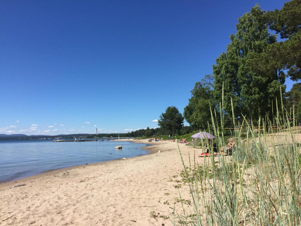 Hostel Hudiksvall Malnbaden Camping Esterno foto